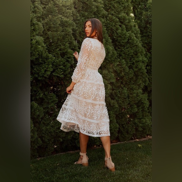 Ivy City Co., Sicily dress with champagne color lining, size S - Picture 15 of 15